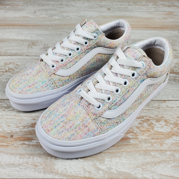 Vans Old Skool Rainbow Jersey Multi - Picture 2 of 9